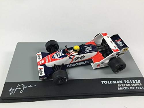 OPO 10 Voiture 1/43 F1 TOLEMAN TG183B Ayrton Senna Brazil GP 1984 Collectionnement Motor Sport