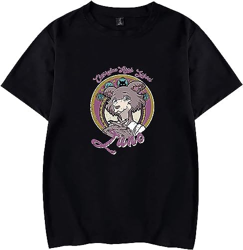 JoJo's Bizarre Adventure Stone Ocean F55FLENG T-Shirt Hommes Manches Courtes Graphic Tee Casual