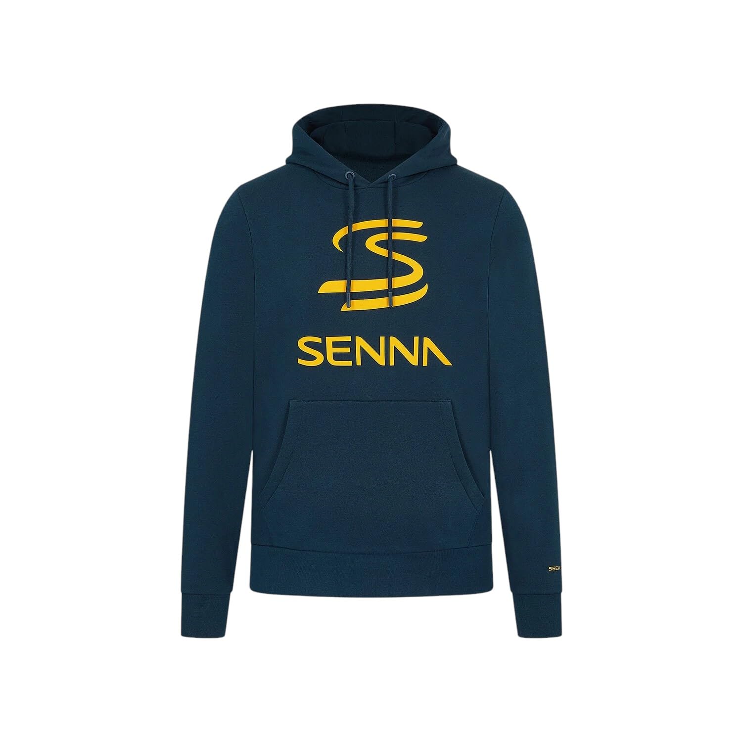 Sweat à capuche Ayrton Senna Homme F1 Logo Élégant et Ré reversible 500g