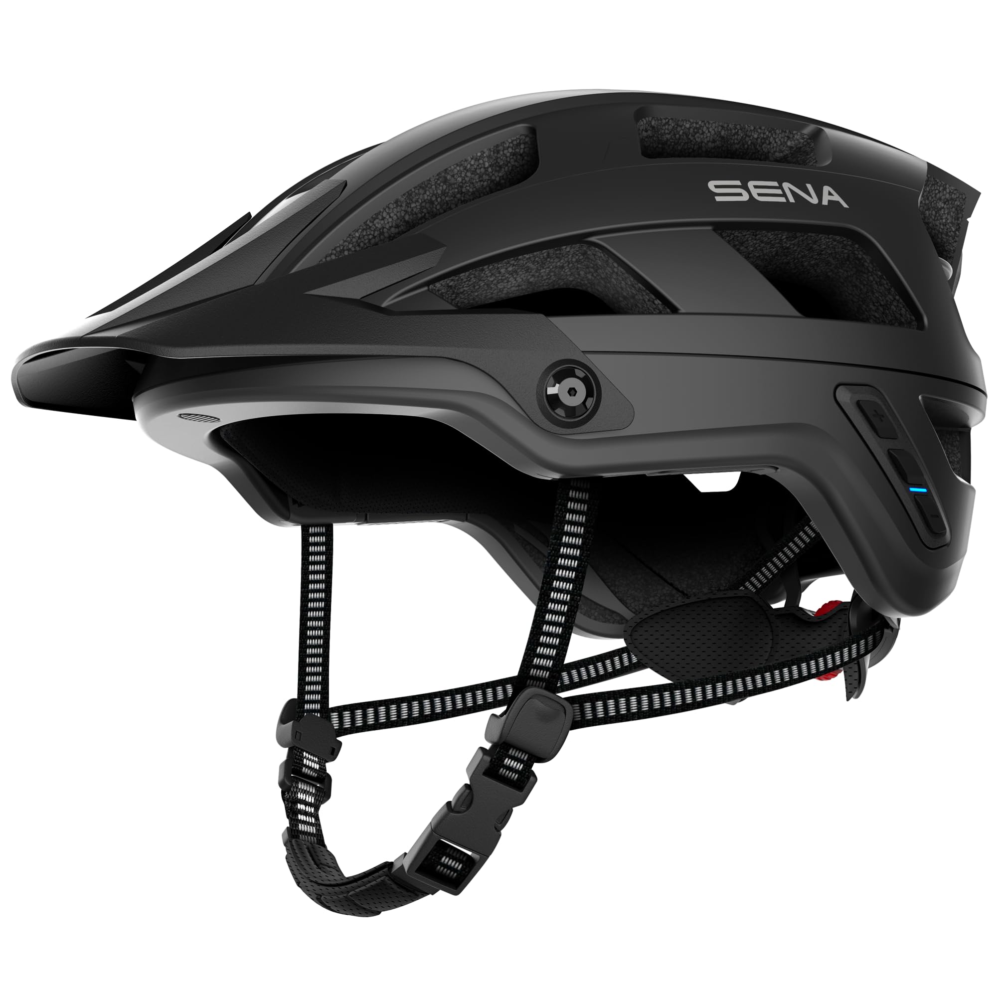Sena M1 Evo, casque vélo intelligent Bluetooth, connectivité Smartphone, musique, GPS et appels téléphoniques pour cycli
